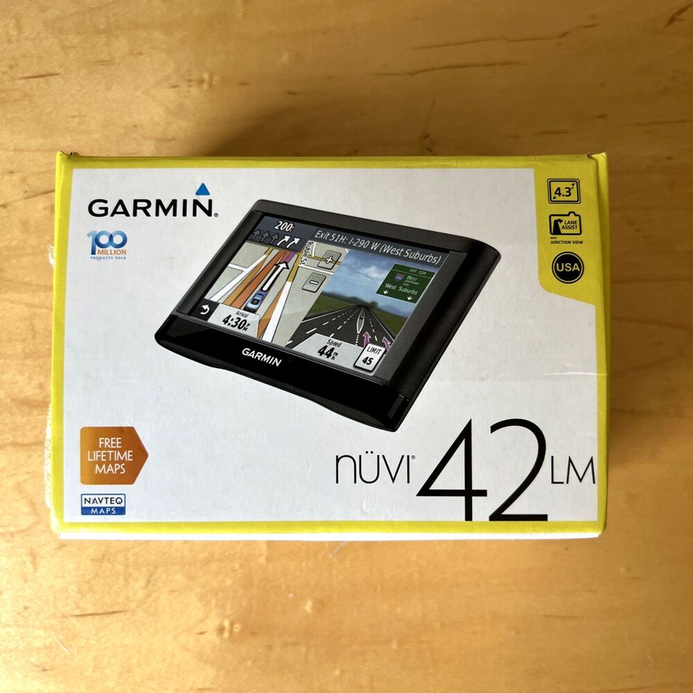 Garmin nüvi 42LM 4.3-Inch Portable Vehicle GPS with Lifetime Maps